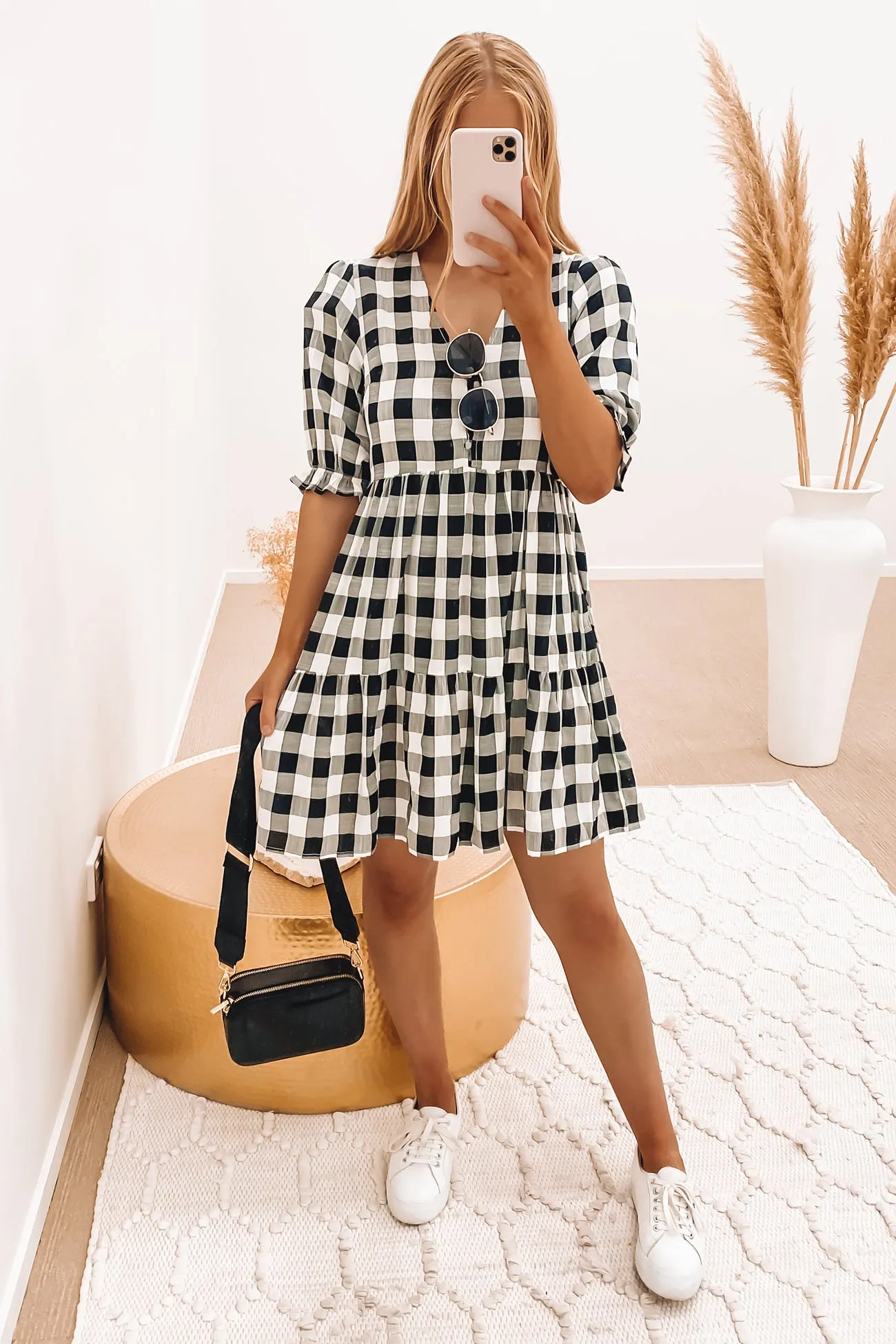 Boden Mini Dress Black Soft Appeal