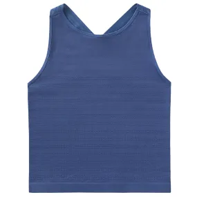 Beach Fit Convertible Style Body Core Fila Women's Ace Seamless Tank - Skipper Blue