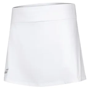 Modern Style Babolat Girls Play Skirt - White