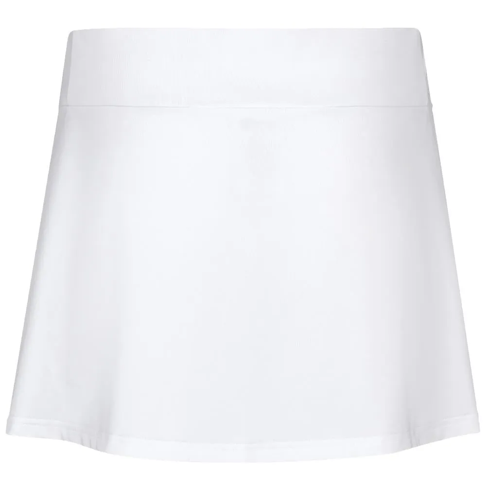 loops Embroidered Elements Babolat Girls Play Skirt - White