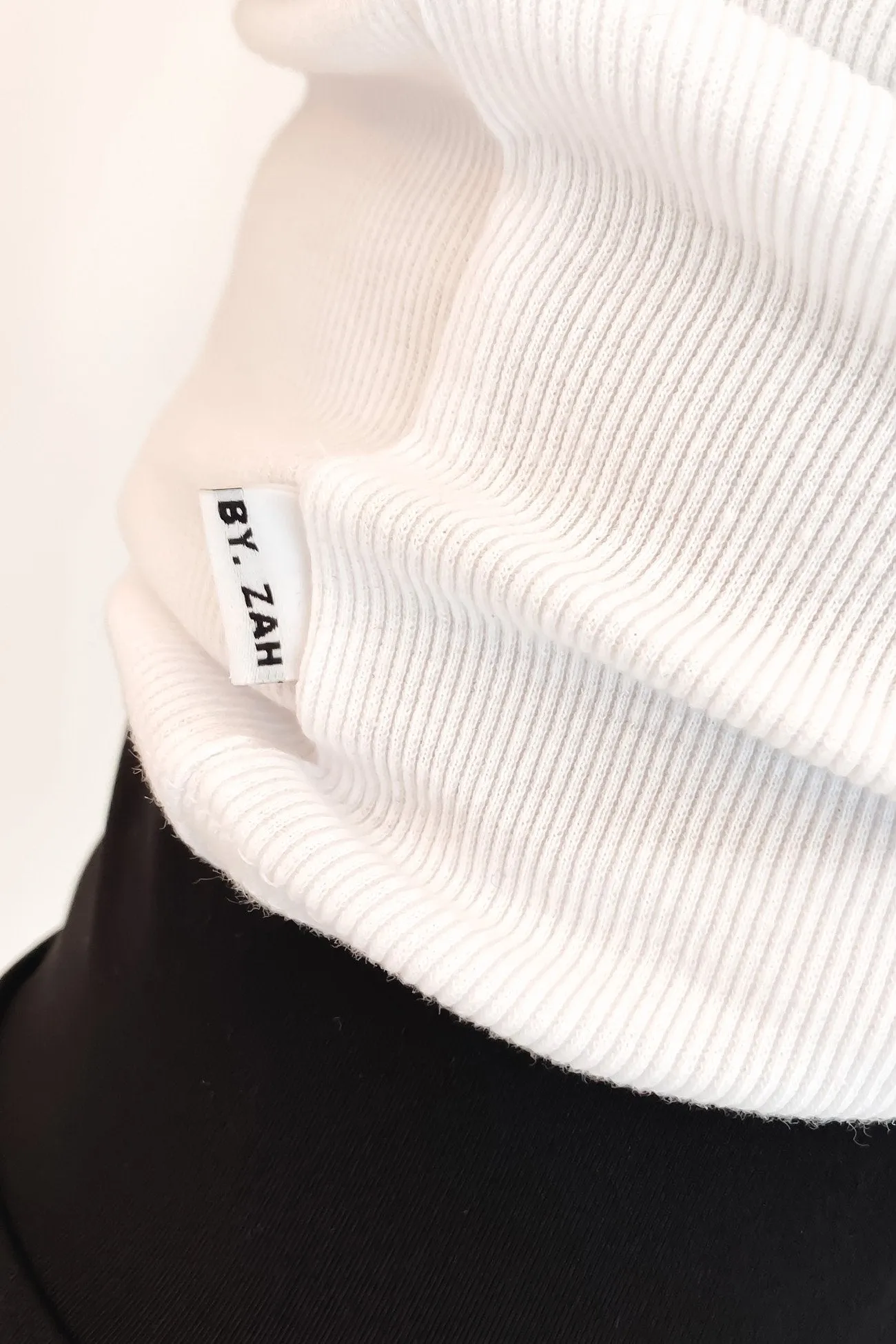 Storm Rib Ruched Tank White Sun Protection