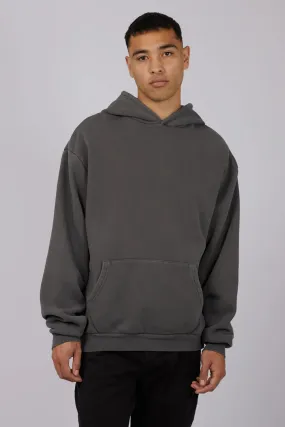 Reflective Safety Trim Lightweight Thermal Tech Box Hoodie Coal
