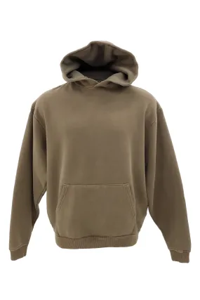 All Season Versatility Box Hoodie Khaki