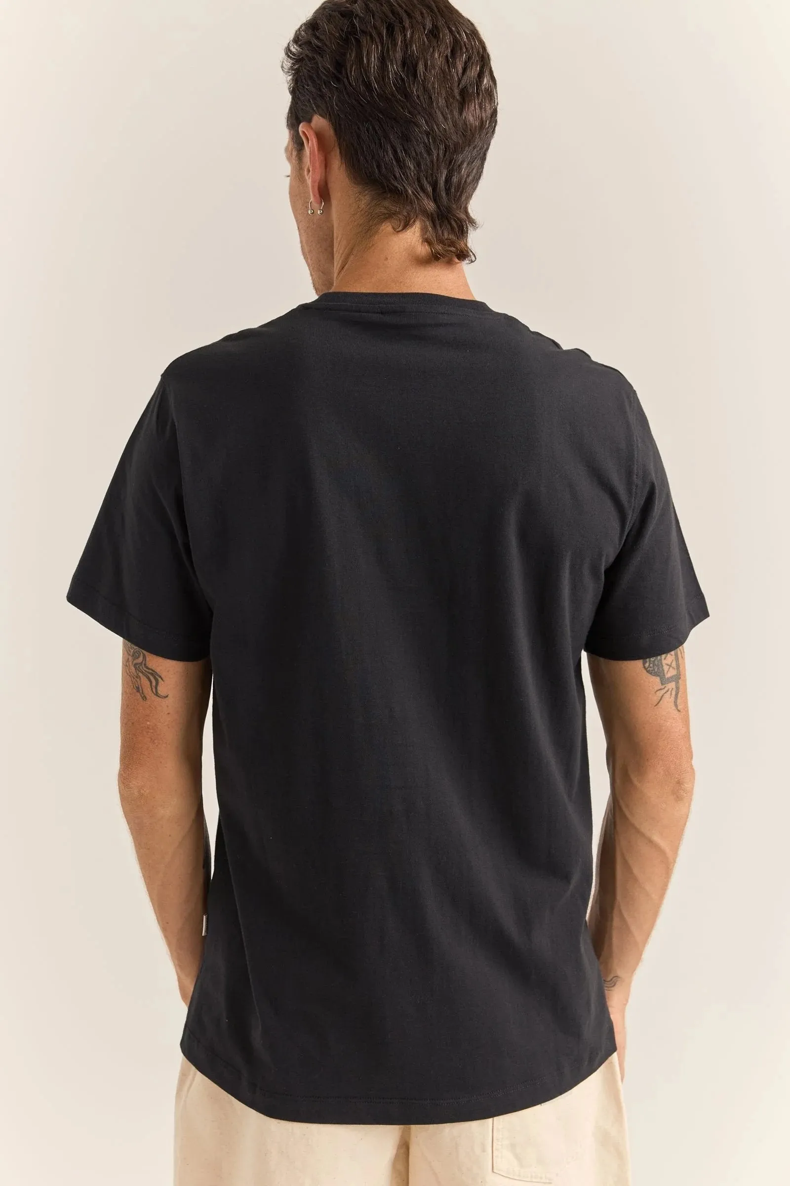 LongLastingColor Brand Tee Black