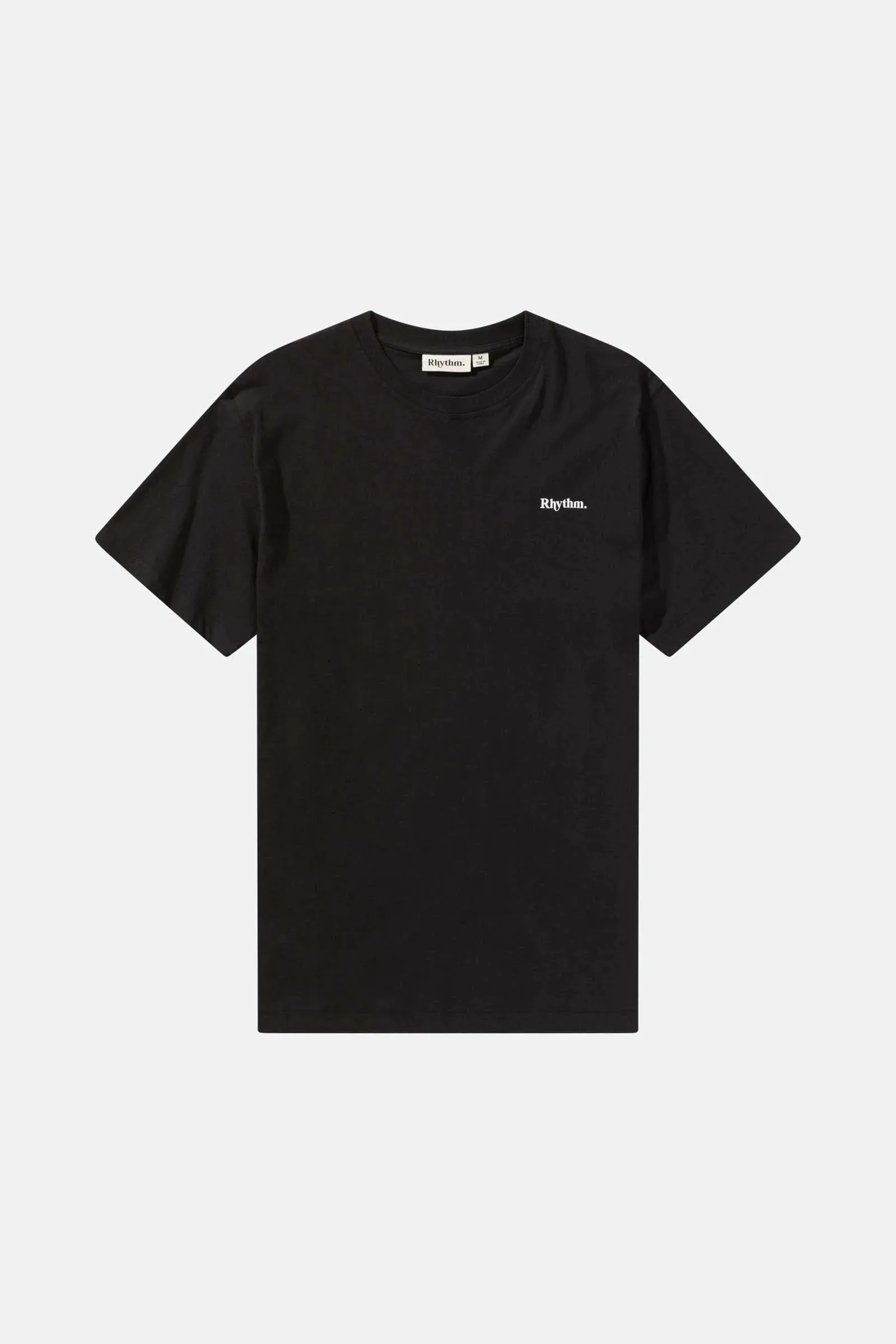Simple and Light Brand Tee Black