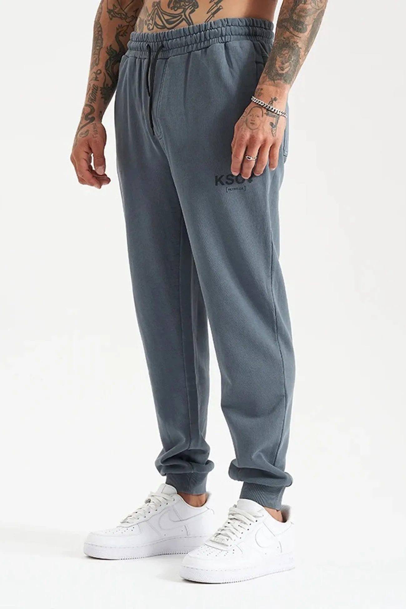 Brea Trackpant Pigment Stormy Weather Durable Waistband