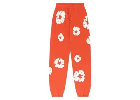 Denim Tears The Cotton Wreath Sweatpants Orange UV-Protected shock - absorbing