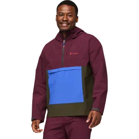 Men's Cielo Rain Anorak Heat Sealed Edges Packable Technology