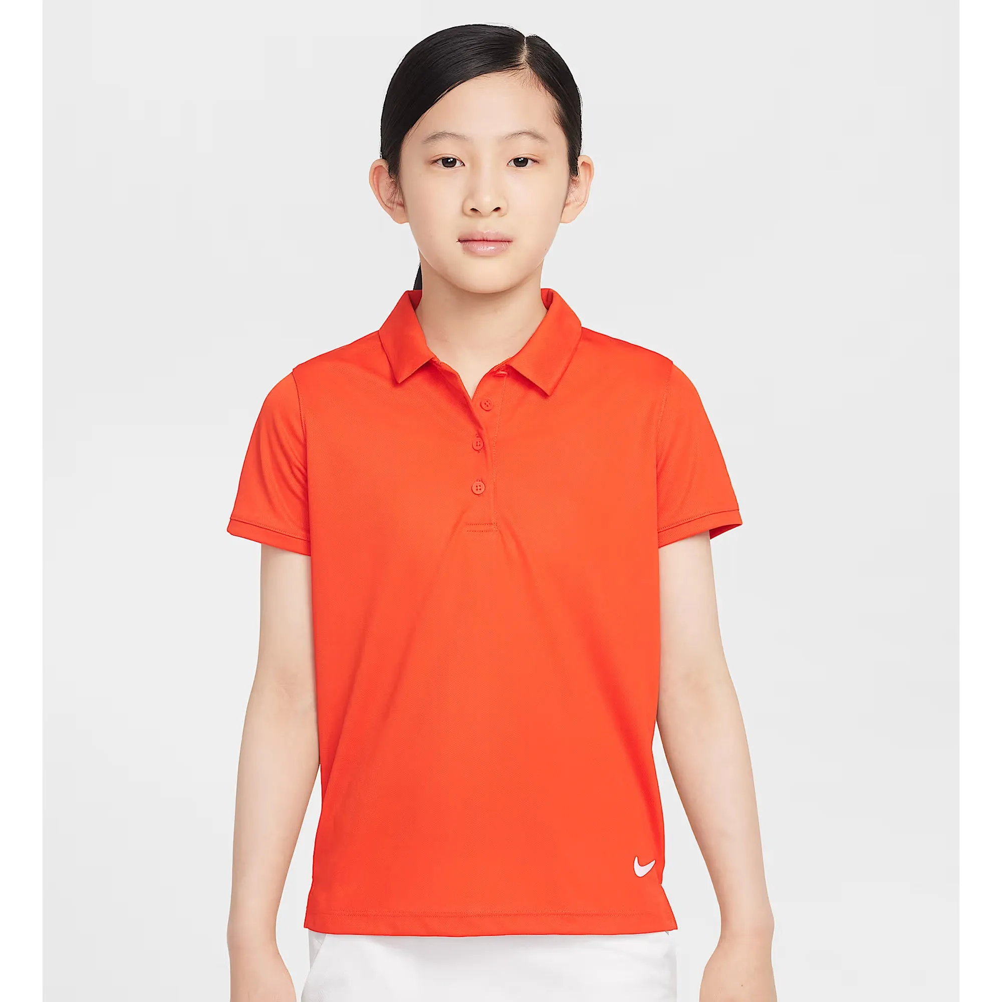 Nike Girls Victory DriFit Polo - Picante Red Convenient Pocket Detachable parts