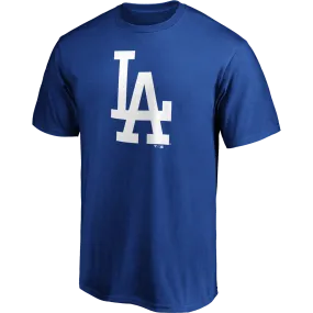 Men's Dodgers Cotton Official Logo Short Sleeve QuickDry Performance Seamless Construction Design