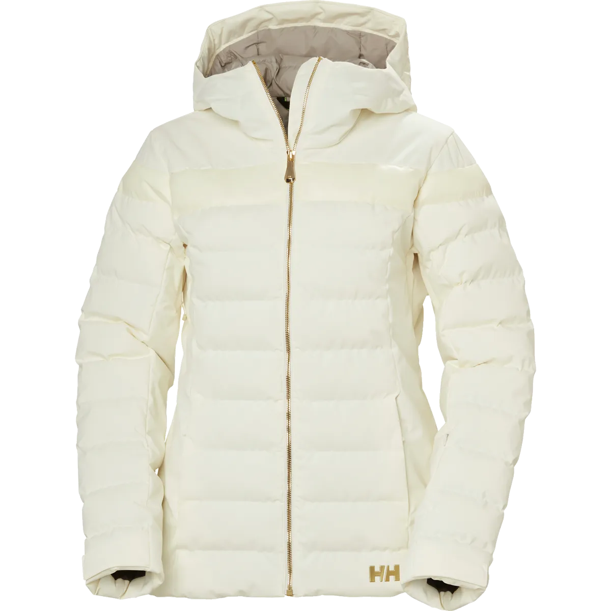 Gloss Free Texture Double Layered Fabric Women's Imperial Puffy Jacket