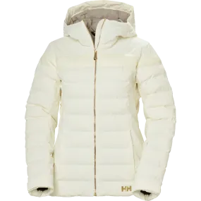 Gloss Free Texture Double Layered Fabric Women's Imperial Puffy Jacket