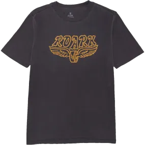 Simple Pullover DoubleStitching Burn Rubber Tee