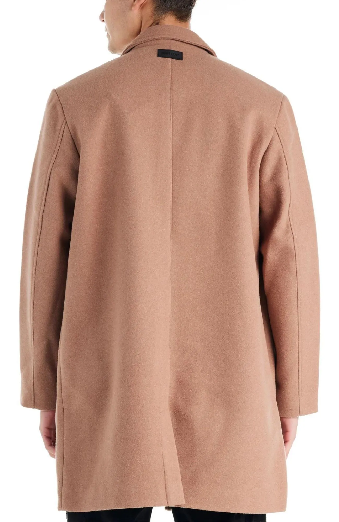 Butler Coat Taupe Cozy Layering