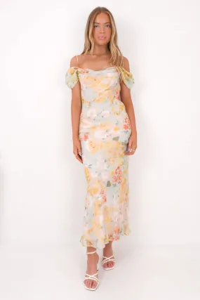Bold Design Nydia Midi Dress Misty