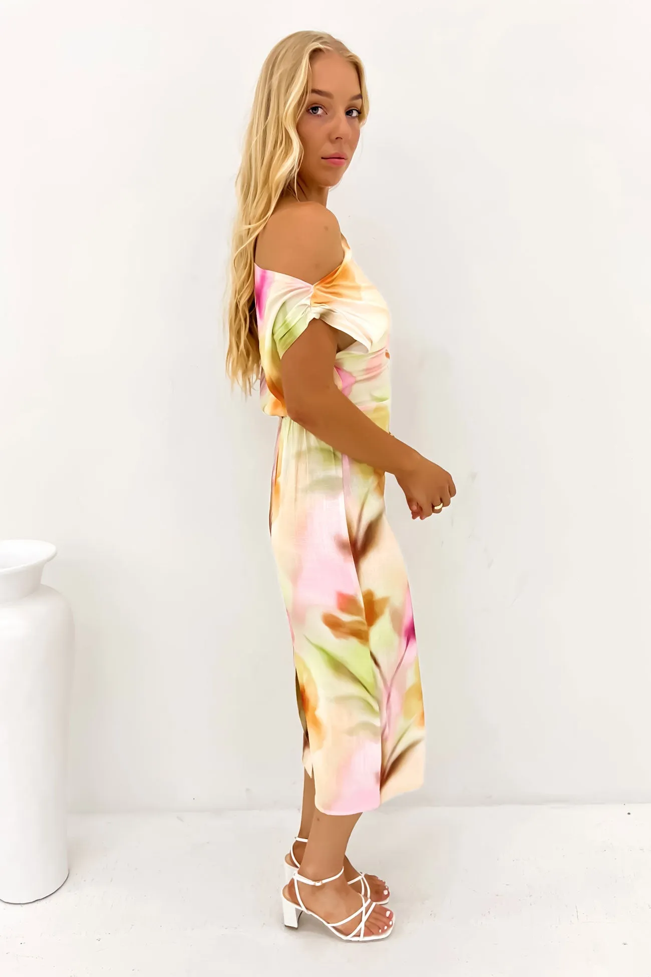 Sleek Touch Xena Midi Dress Bethany