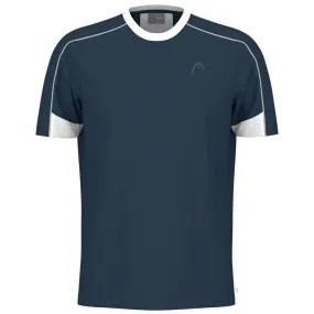 Stain Resistant Button front Head Men's Play Tech T-Shirt - Navy