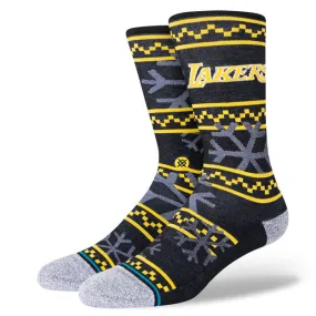 Stylish Design Seamed Stance Lakers Frosted 2 Socks