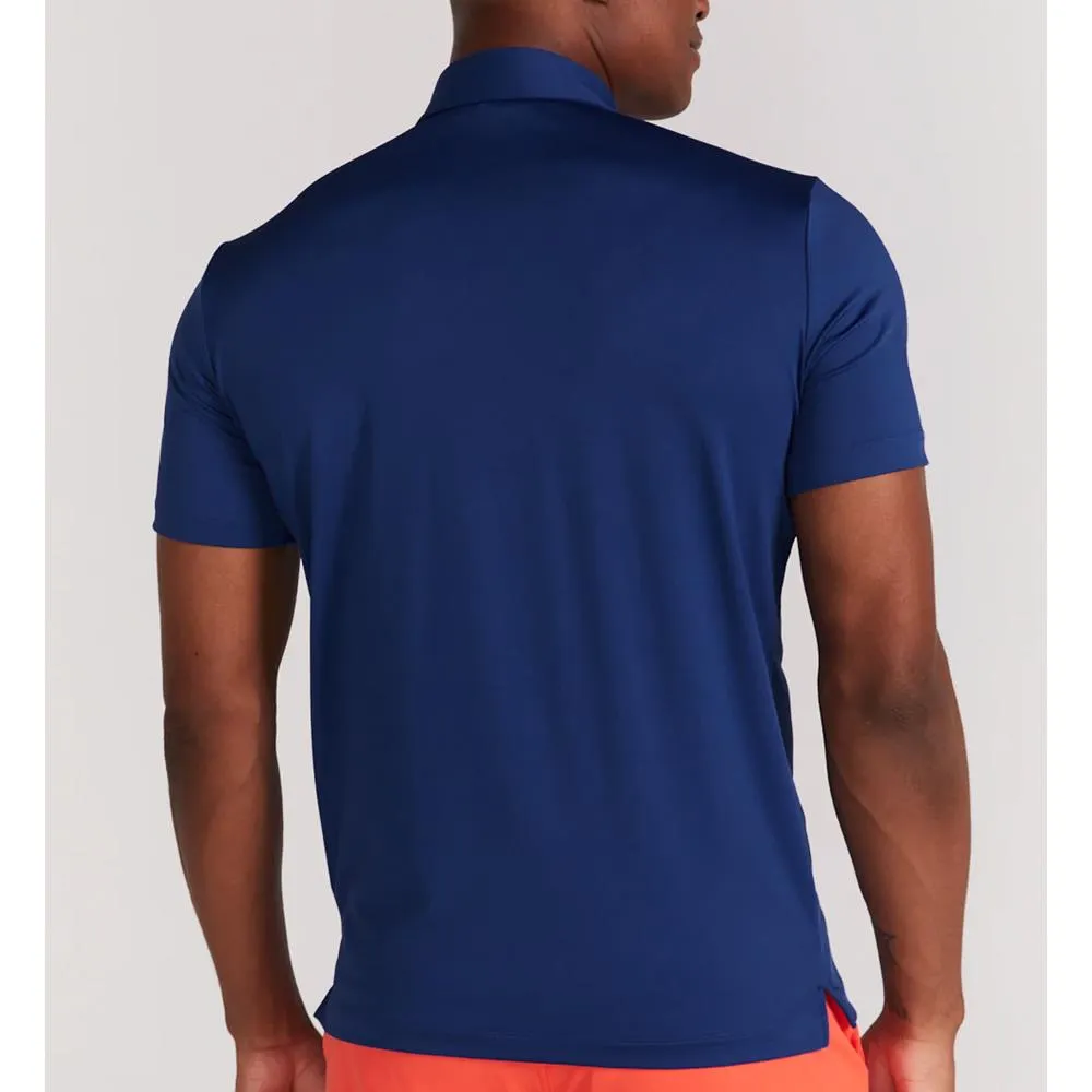 Button - up Redvanly Men's Alpine Polo - Mazarine Blue low - maintenance