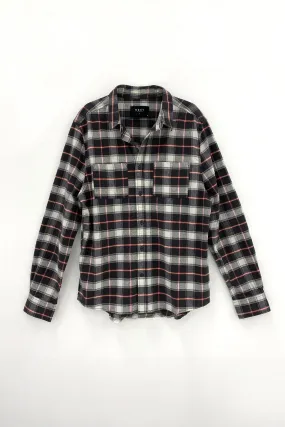 Unknown Long Sleeve Shirt Asphalt Check Plus size option