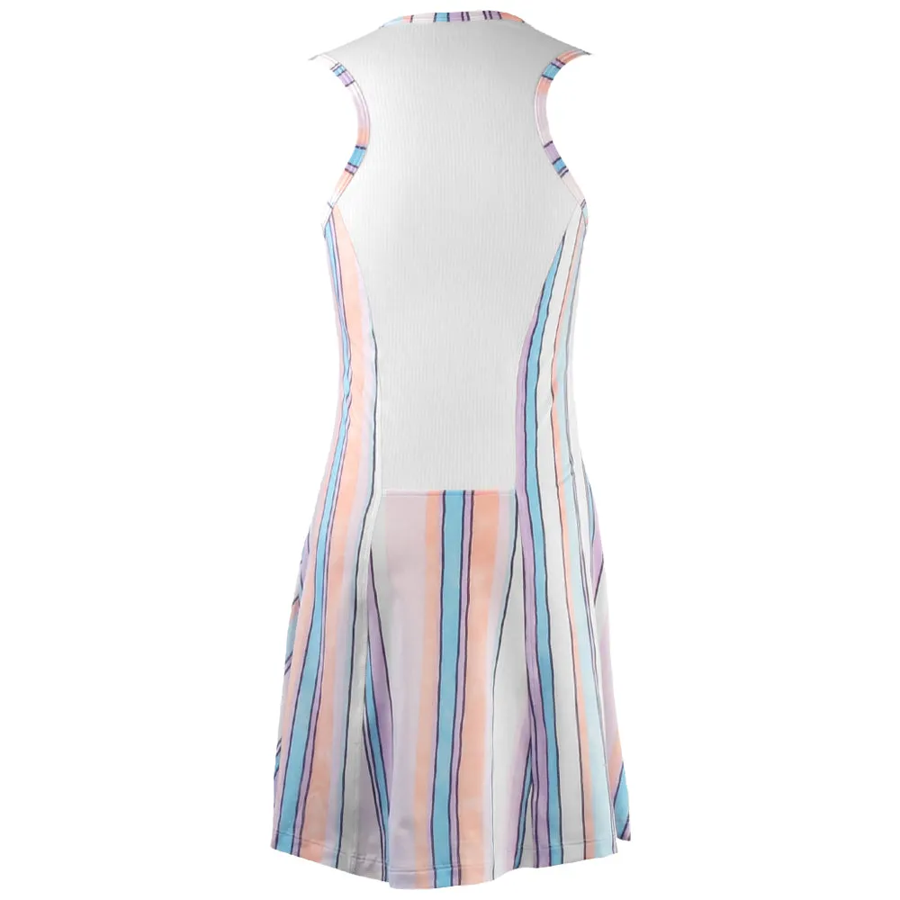 Sofibella Girl's Fun Stripes Dress - Fun Stripes Multi Colour collars
