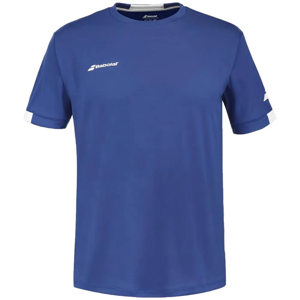 Padding Babolat Boys Play Crew Neck Tee - Sodalite Blue