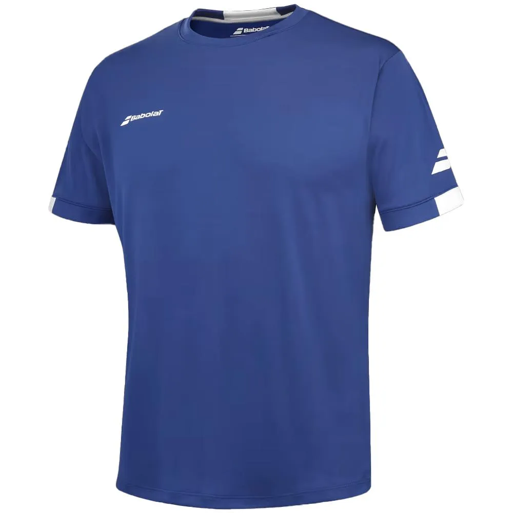 Smart Babolat Boys Play Crew Neck Tee - Sodalite Blue