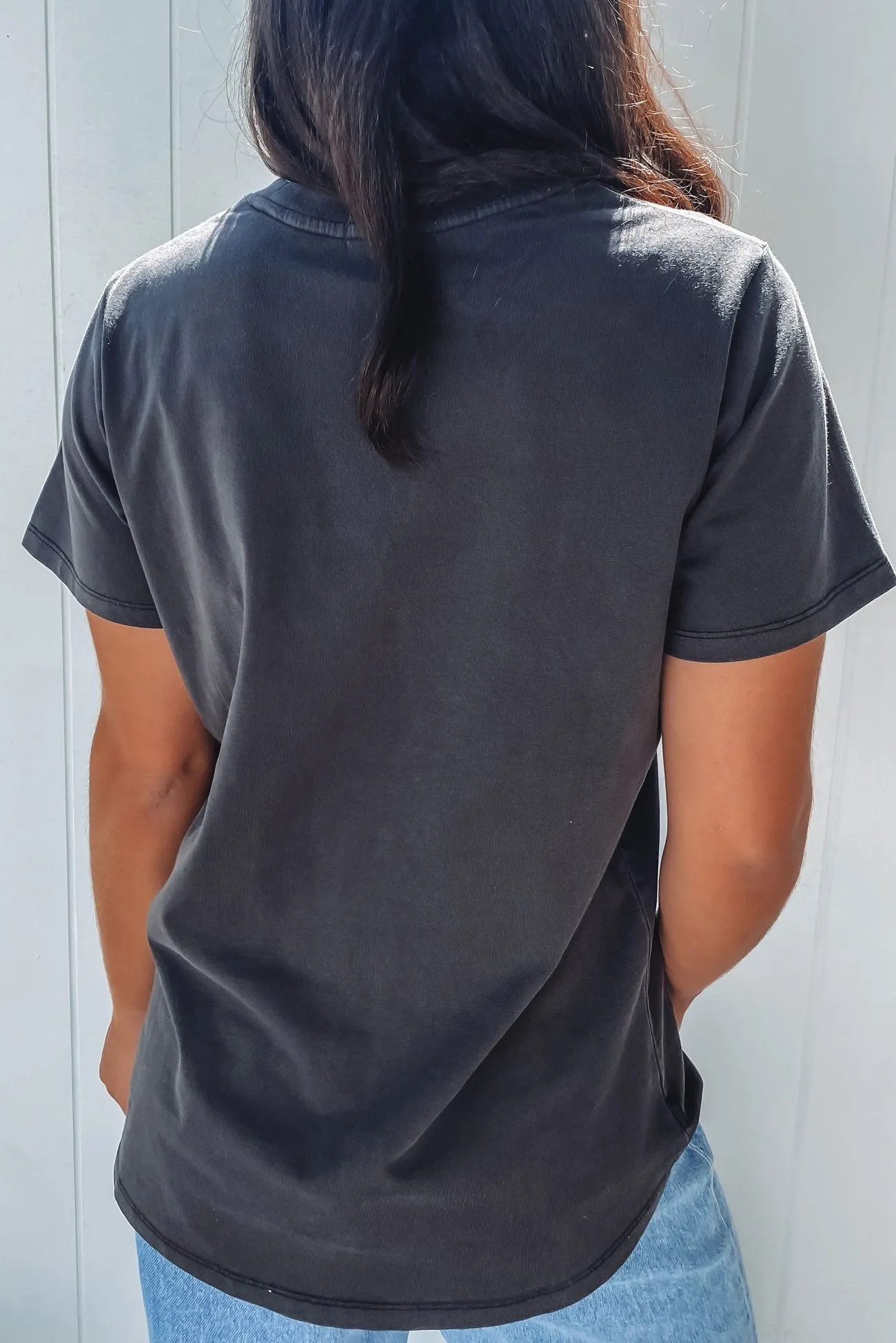 BZ Tonal Tee Washed Black Simple Yet Cozy Minimalist Layer