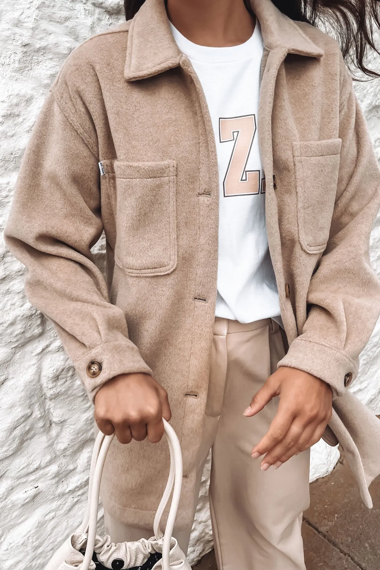 Odor Resistant Coating Cameron Pocket Jacket Taupe