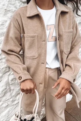 Odor Resistant Coating Cameron Pocket Jacket Taupe