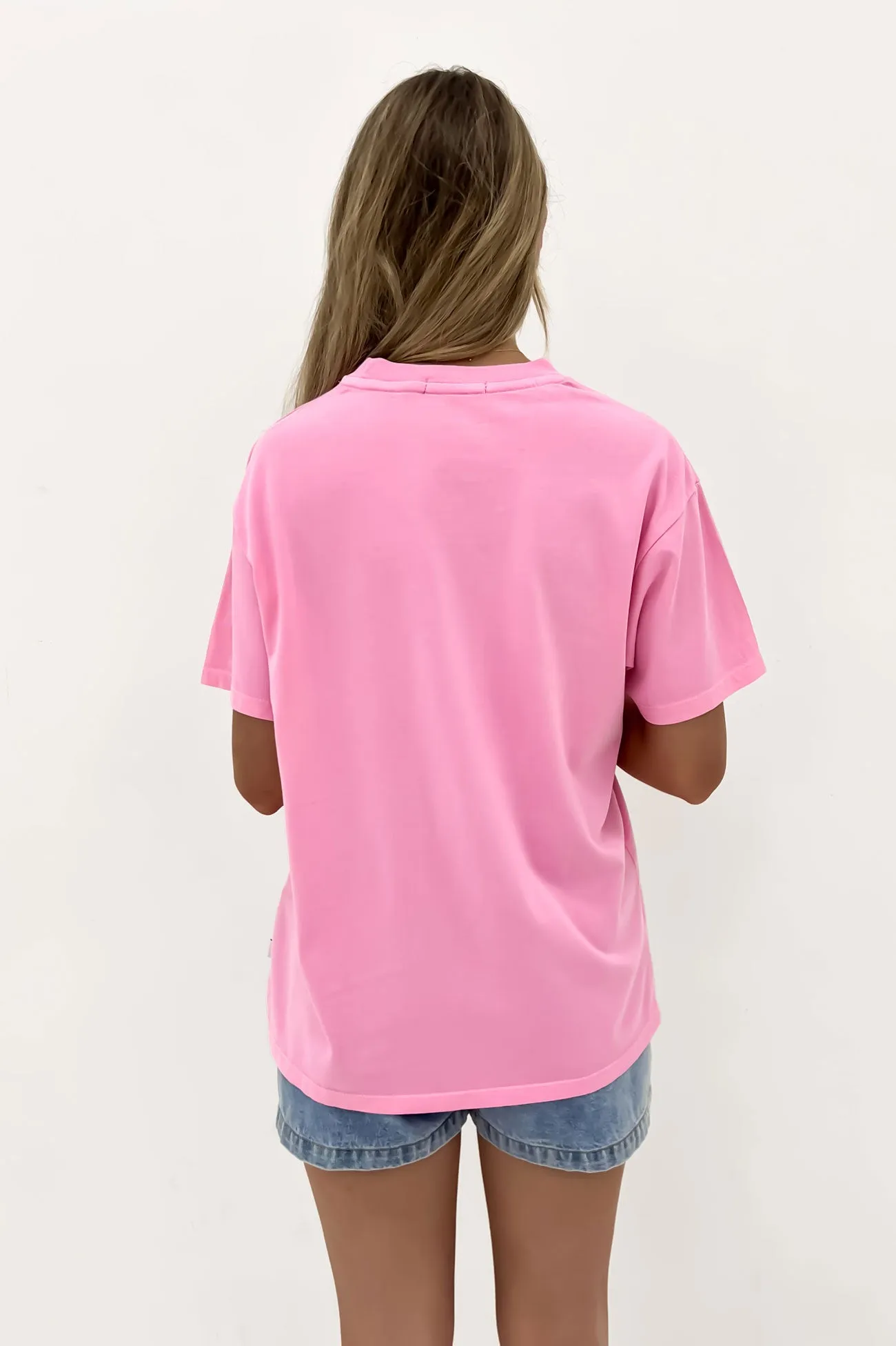 Capeside Tee Pink Outdoor Light Timeless Must-Have