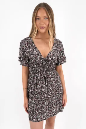 Refined Line Carrie Mini Dress Print