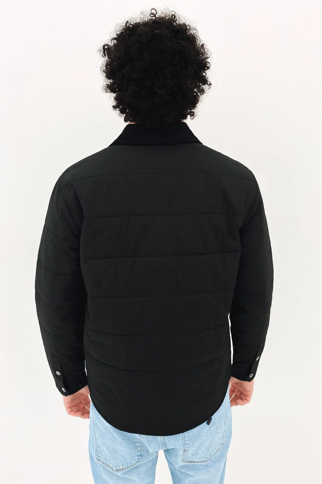 Recycled Polyester Heat Sealed Seams Cass Jacket Black