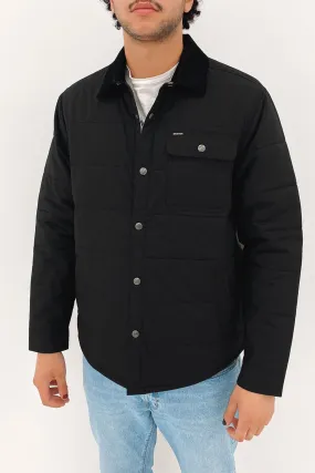 Ski Use RibbedKnitCollar Cass Jacket Black