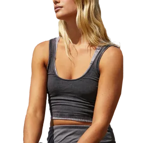 Pocket Reinforcement Women's FPM Hot Shot Crop Cami