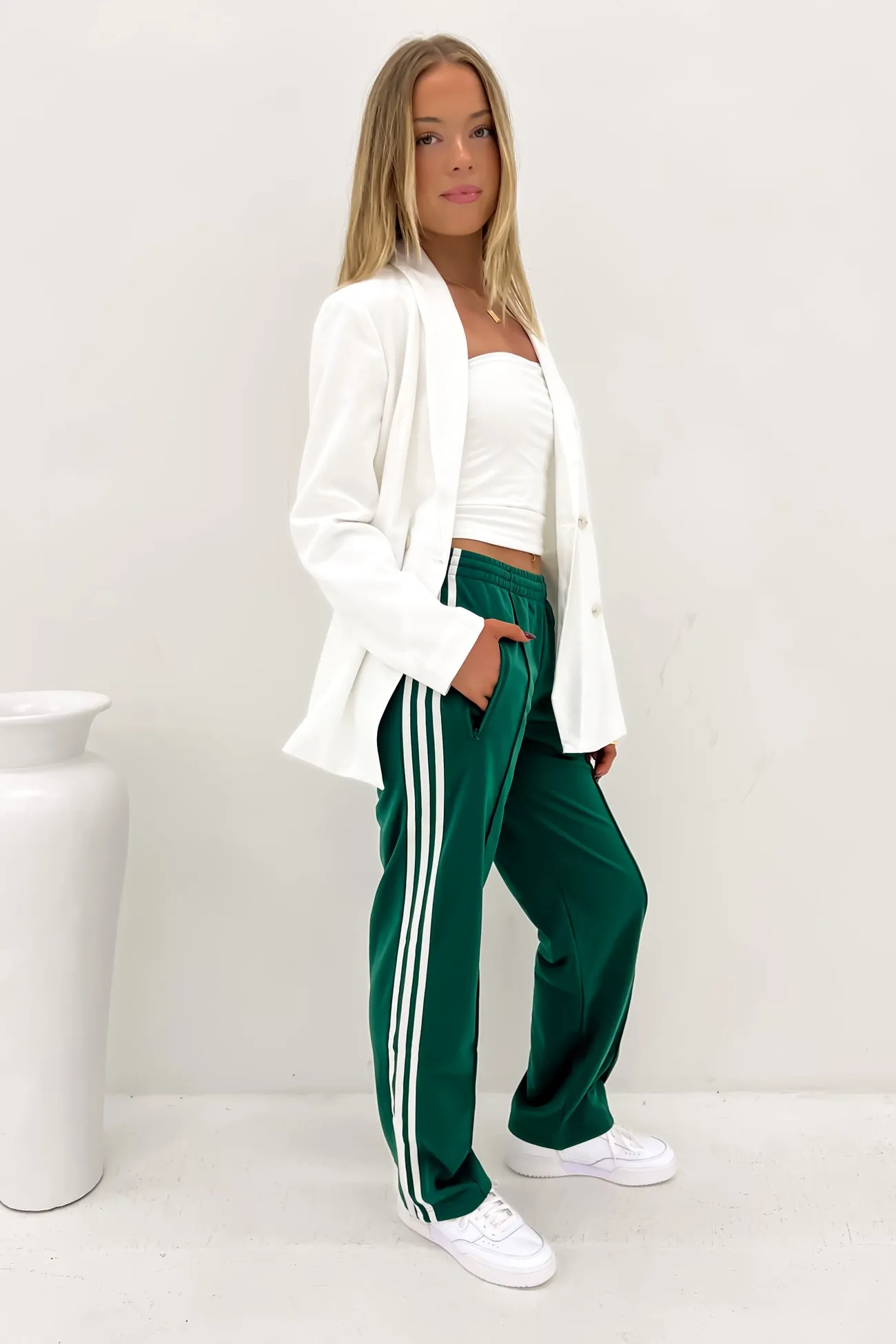 Firebird Track Pant Collegiate Green Active Fit
