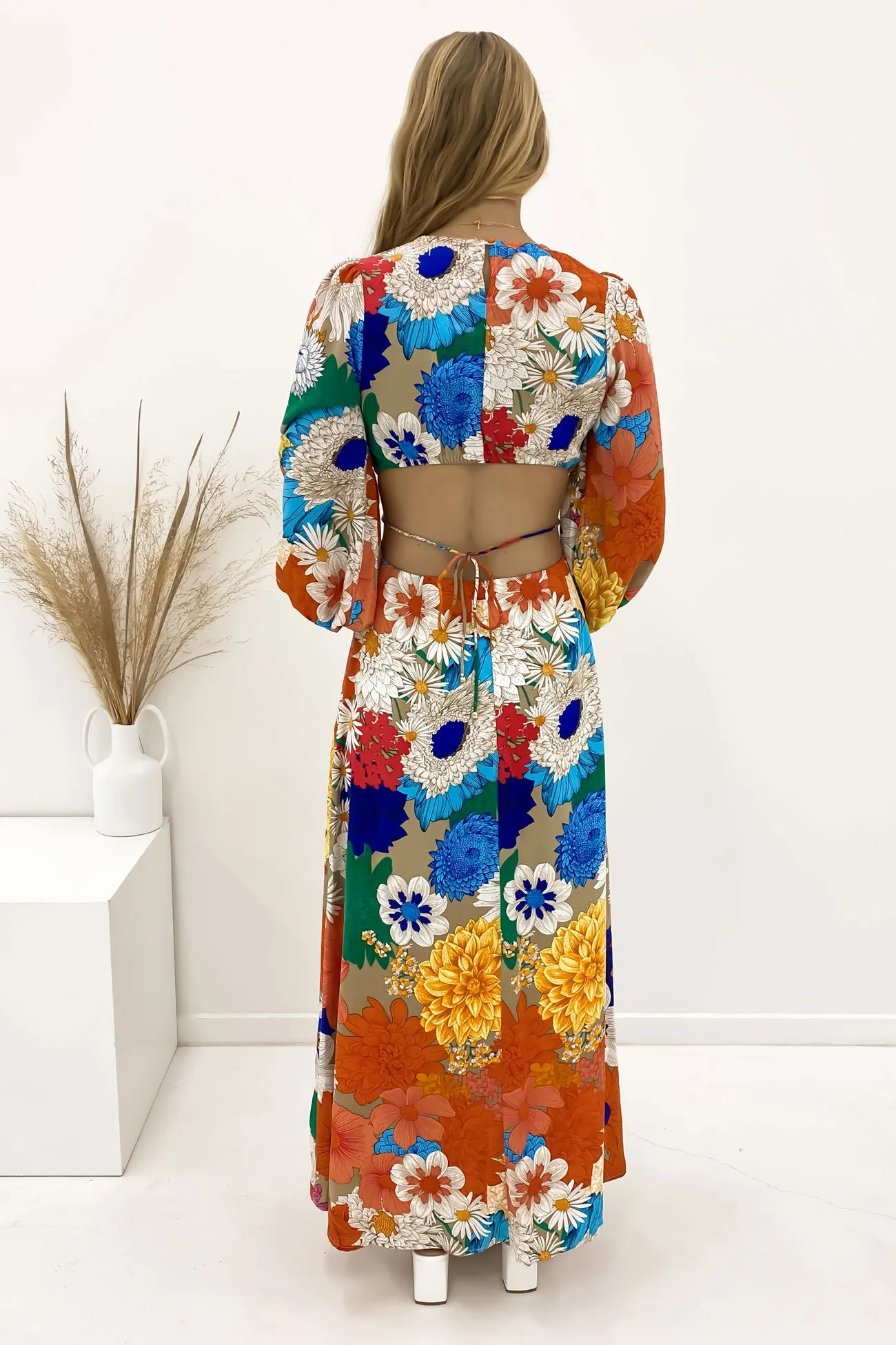 Chance Maxi Dress Lantana soft fit Minimal Tone