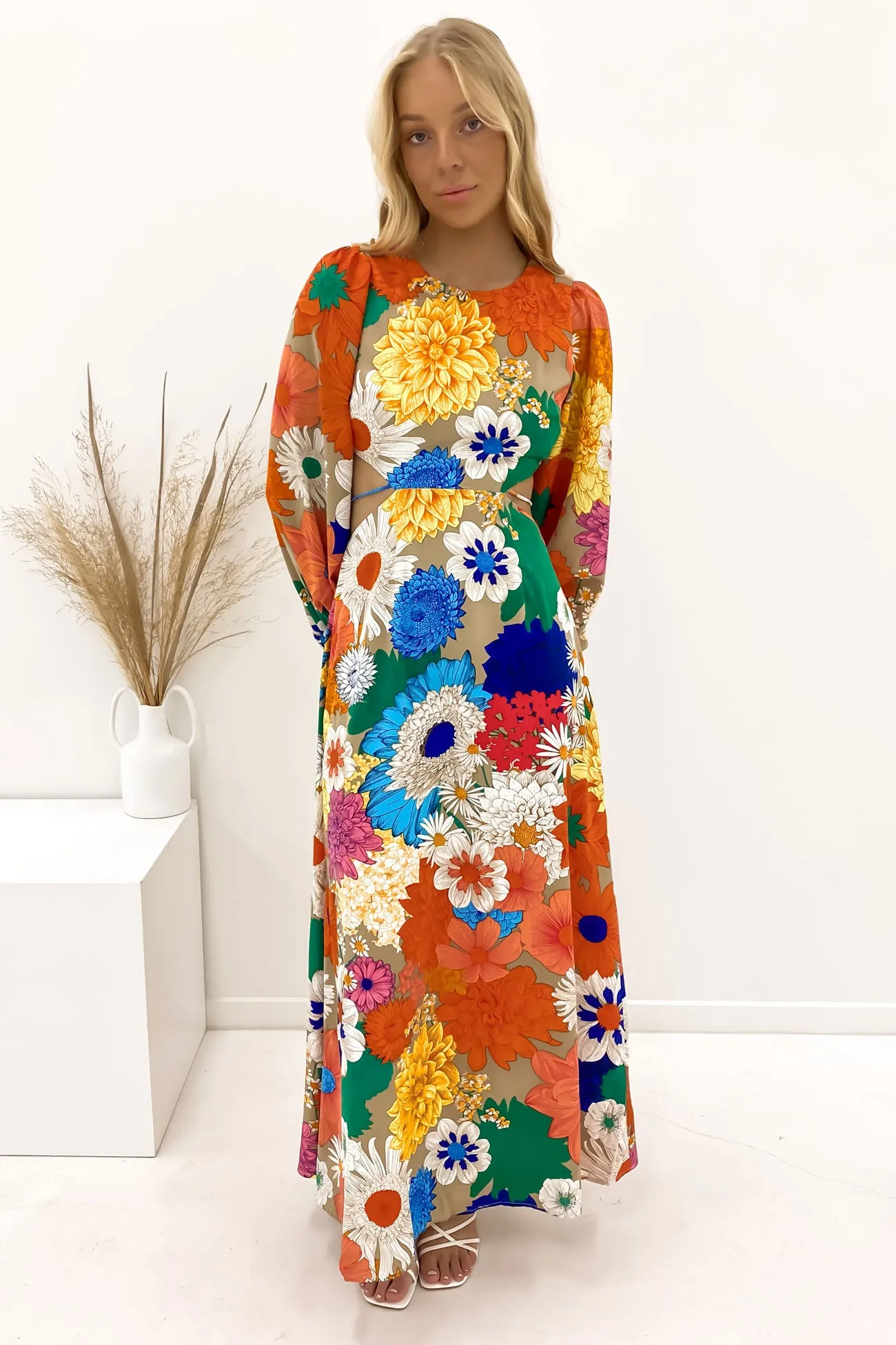 Chance Maxi Dress Lantana Comfortable office piece
