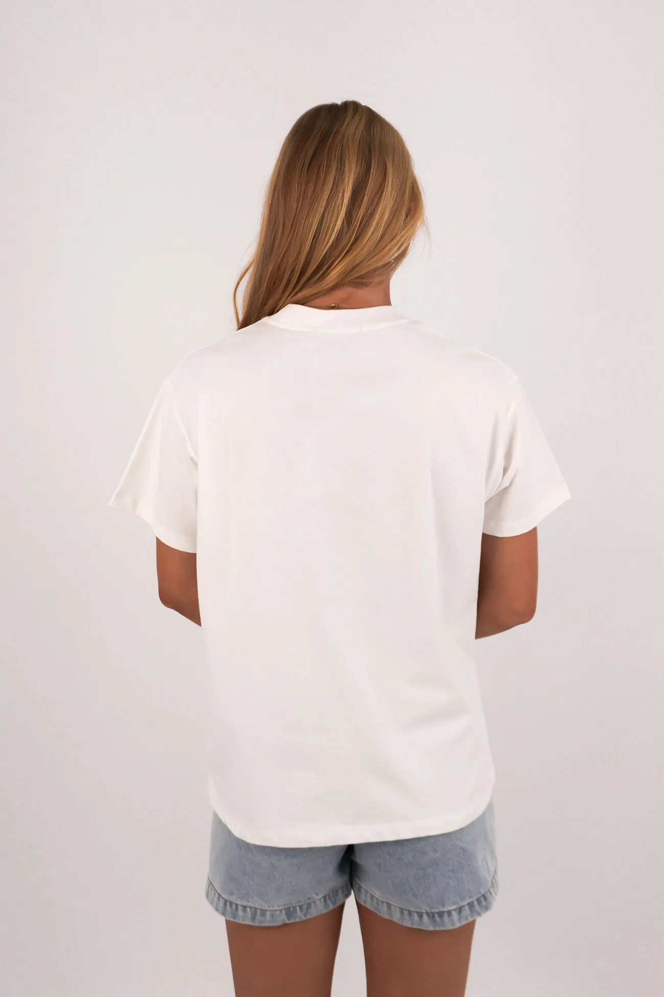 Limone Tee Vintage White Vintage Wash