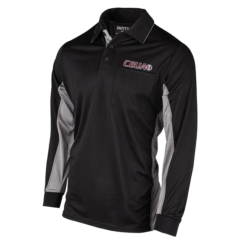 Relaxed Silhouette Spring Break CBUAO LOGO MLB Replica Long Sleeve Umpire Shirts