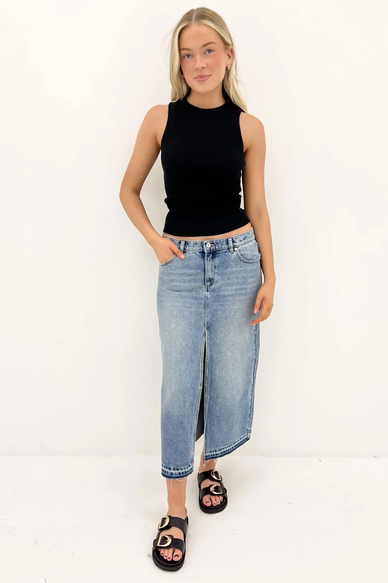 A 99 Maxi Skirt Lula Refined Style Affordable Fashion