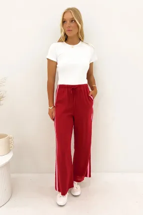 Core Style Roomy Fit Charlotte Pant Red