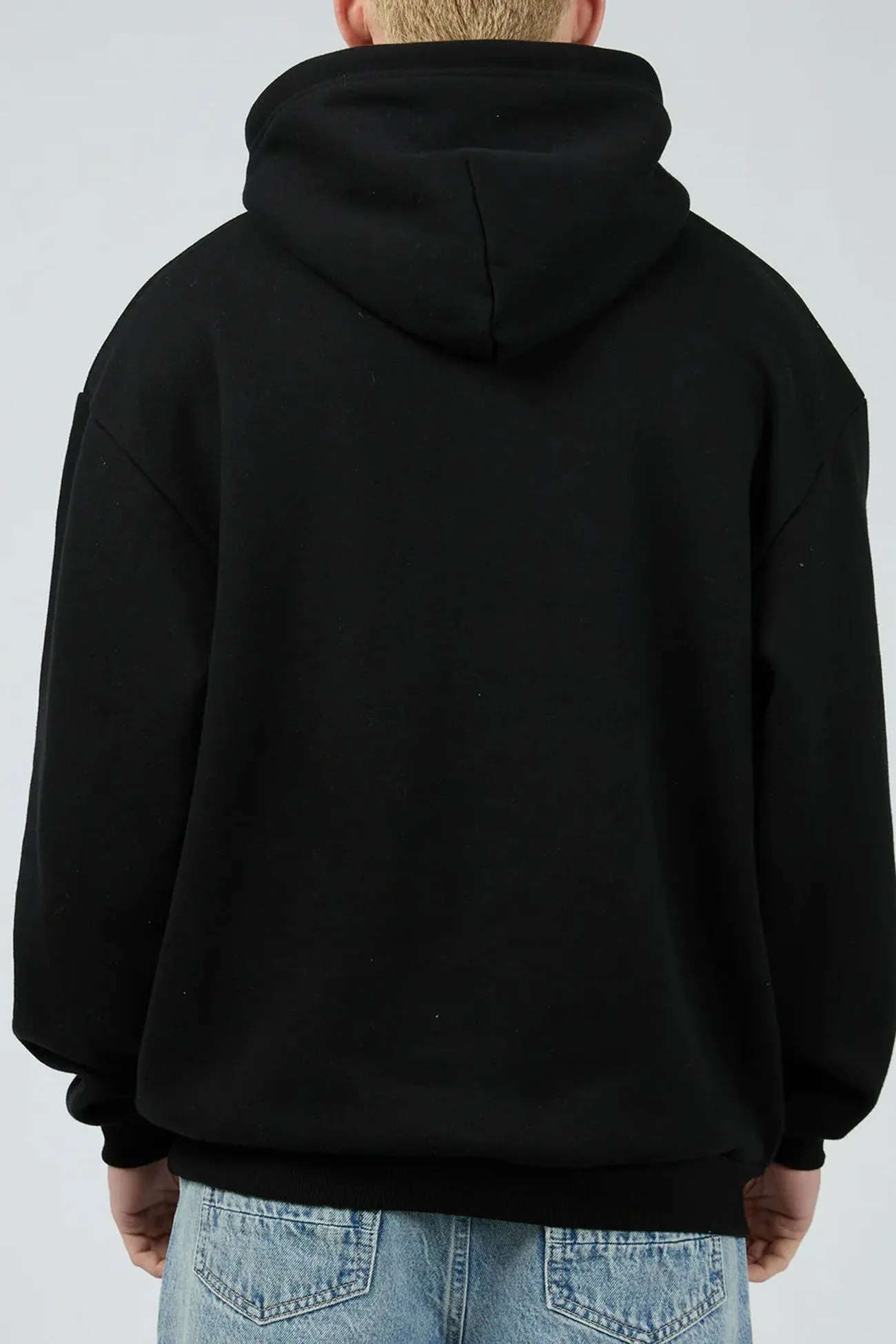 Chase Hoodie Black Crisp Clean Fit