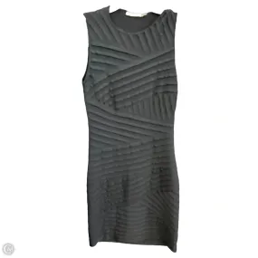 Flower Soft Versatile party outfit Dress Casual Short By Calvin Klein In Black, Size: 2