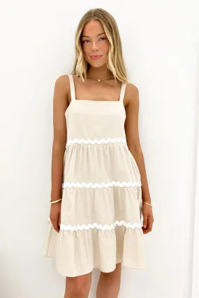 Willa Mini Dress Latte Night wear Relaxed-fit maxi dress