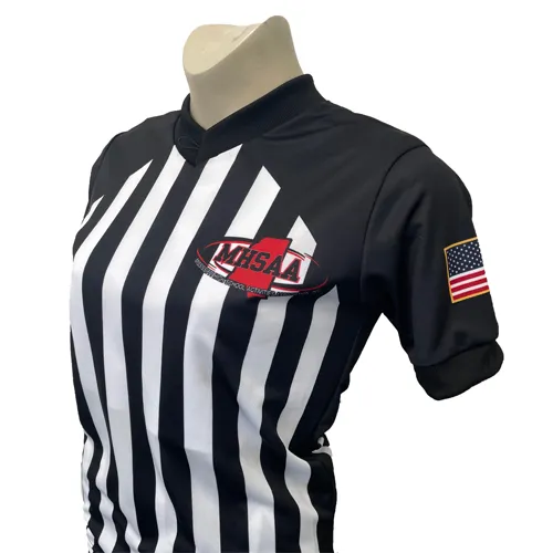 Mississippi Logo Dye Sublimated V-Neck Button Down Design