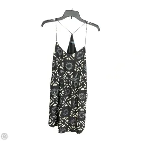 Dress Casual Short By Madewell In Black & Cream, Size: Xs All Layer