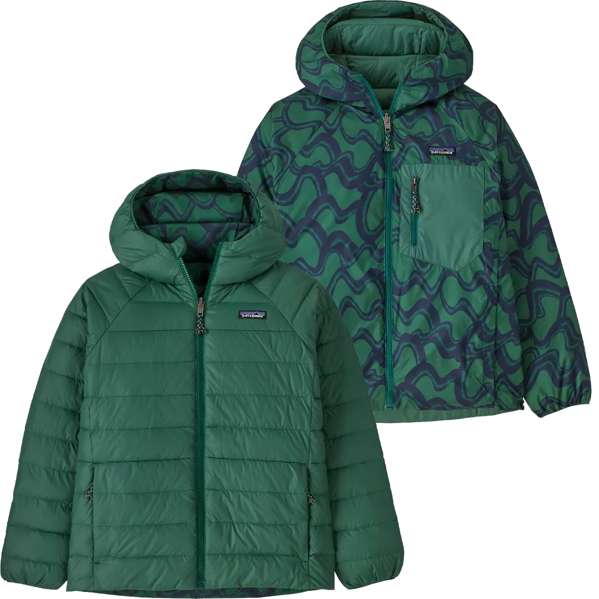 LowProfileStitching Youth Reversible Down Sweater Hoody
