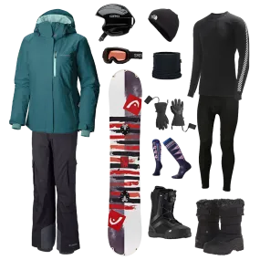 Columbia The Works Package - Women's Snowboard Comfy Wearable