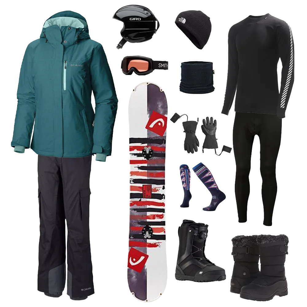 Columbia The Works Package - Women's Snowboard Comfy Wearable